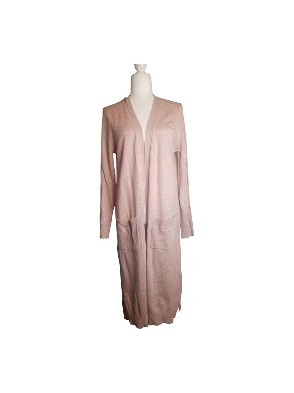 Matty M Soft Pinkish Tan Knit Cardigan